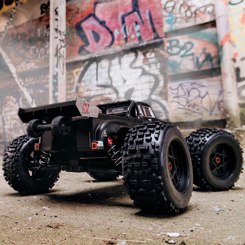 1/8 Notorious 6S, 4WD, BLX (Requires battery & charger): Black