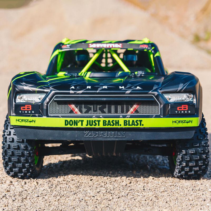 1/7 Mojave 6S, 4WD, BLX (Requires battery & charger): Green/Black