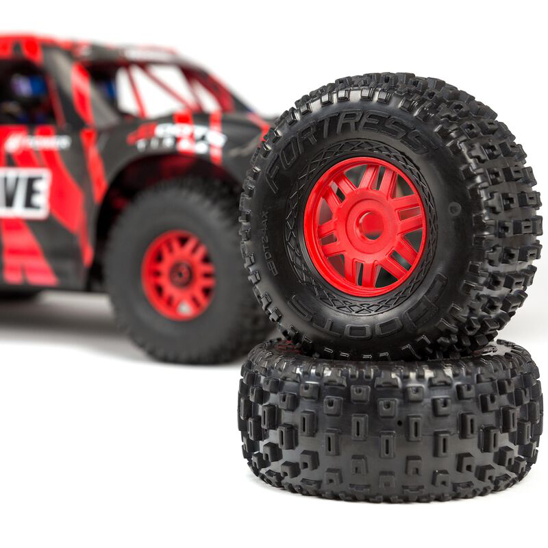 1/7 Mojave 6S, 4WD, BLX (Requires battery & charger): Red/Black