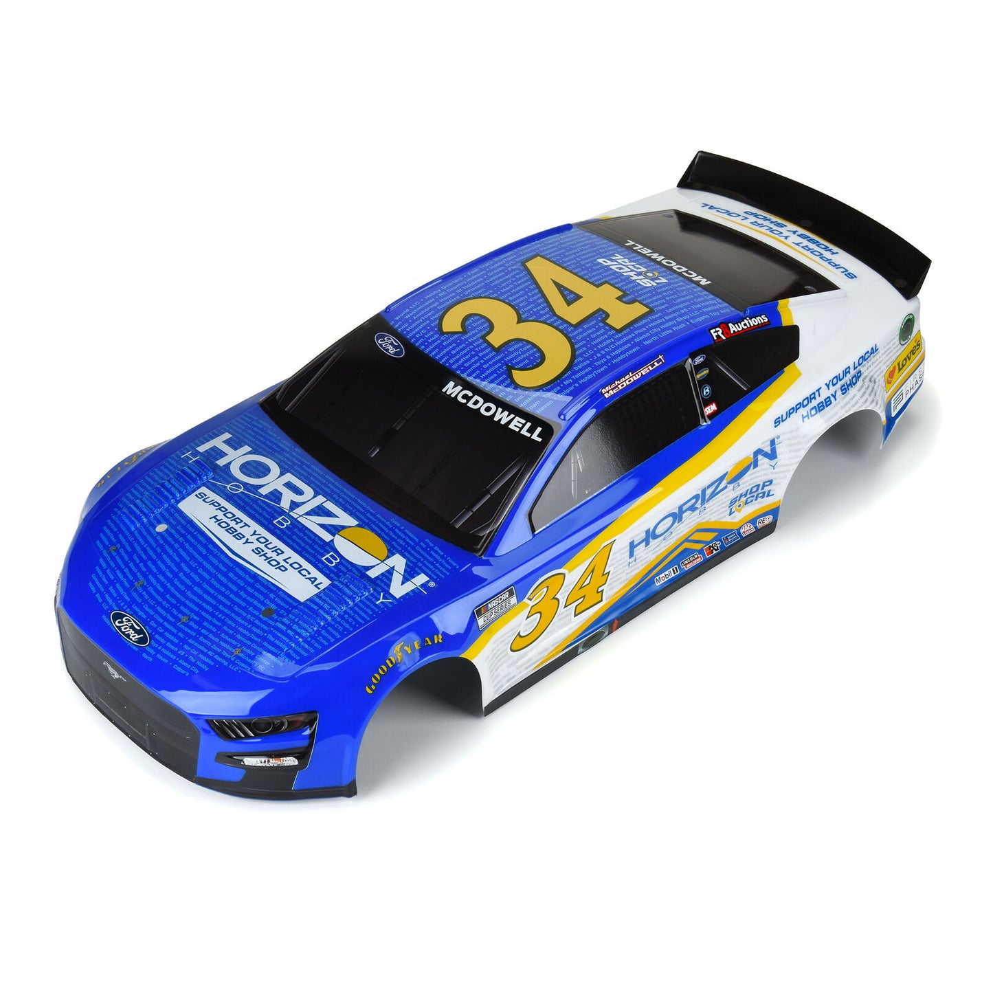 NO34 Ford Mustang NASCAR LE Body Infraction 6S BLX