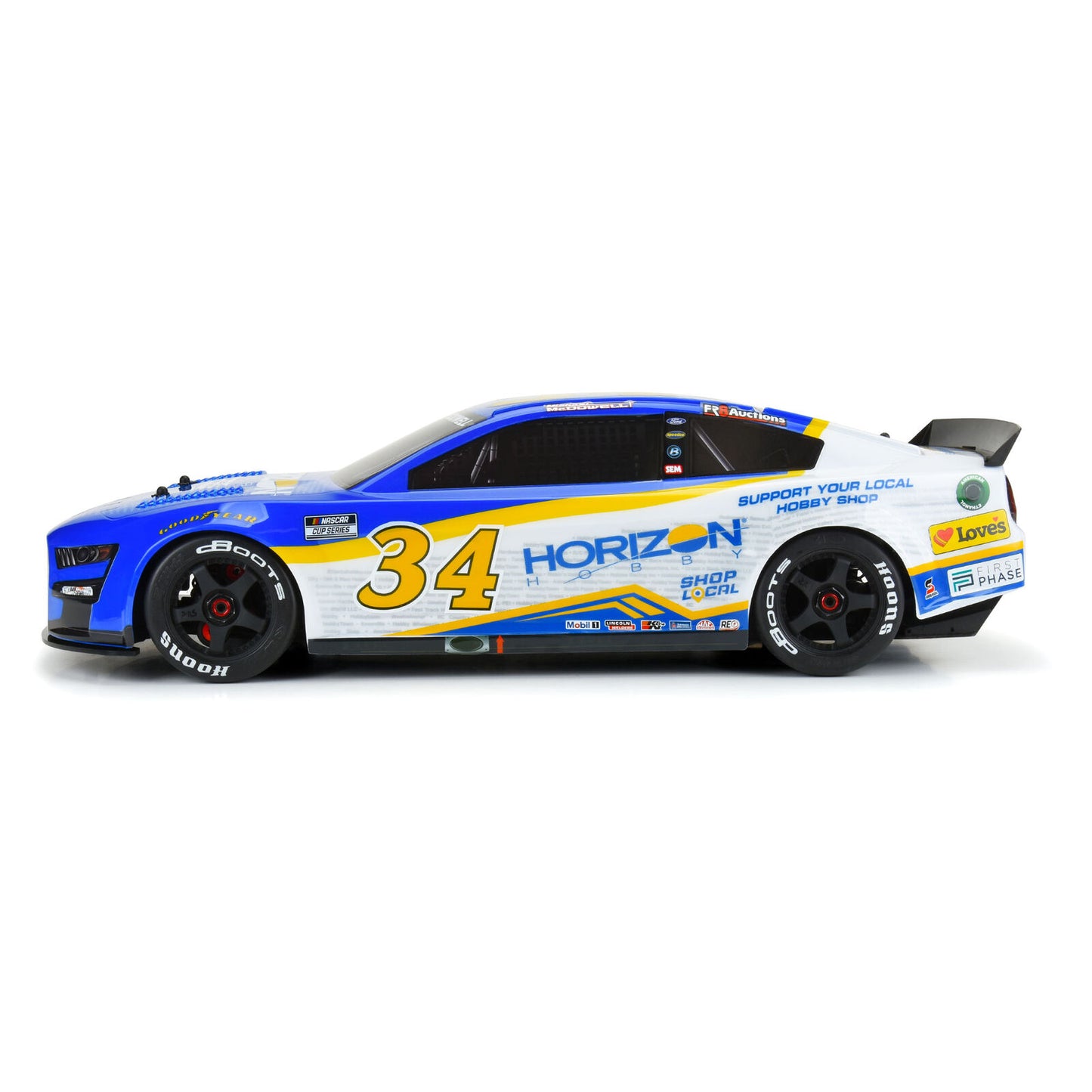 NO34 Ford Mustang NASCAR LE Body Infraction 6S BLX