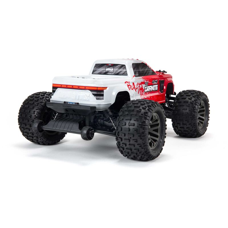 1/10 Granite, 4WD, BLX (Requires battery & charger): Red