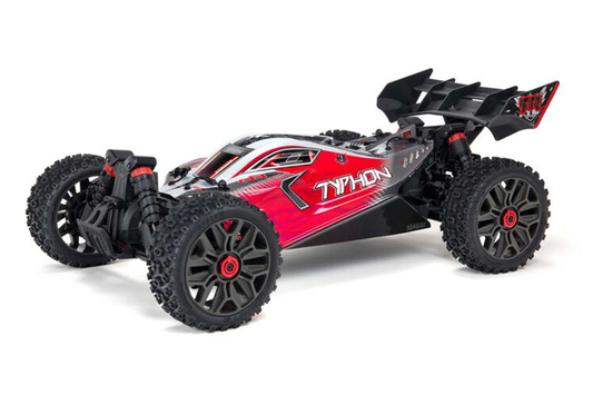 1/8 Typhon 3S, 4WD, BLX (Requires battery & charger): Red