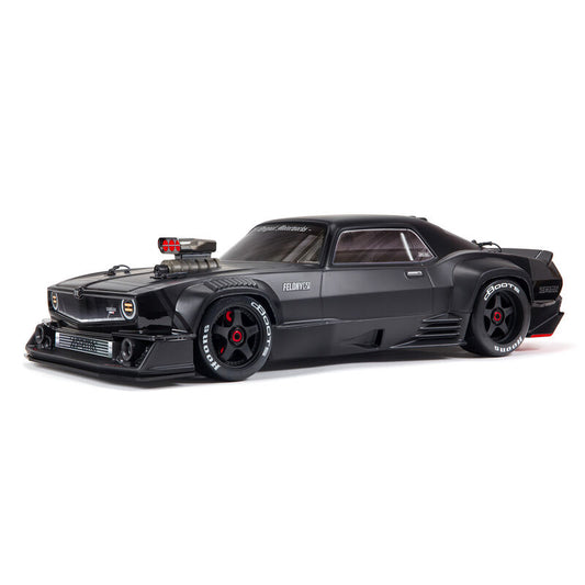 1/7 Felony 6S, 4WD, BLX (Requires battery & charger): Black