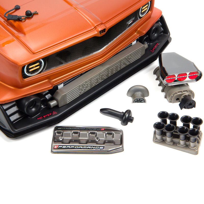 1/7 Felony 6S, 4WD, BLX (Requires battery & charger): Orange