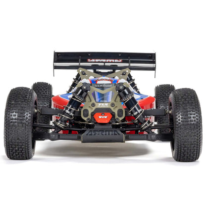 1/8 TLR Tuned TYPHON 6S 4WD BLX Buggy RTR, Red/Blue