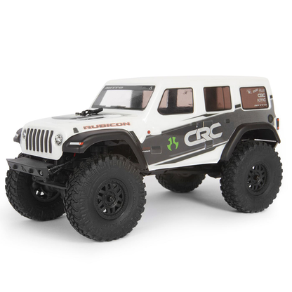 1/24 SCX24 2019 Jeep Wrangler JLU CRC 4WD RTR (Includes batttery & charger): White