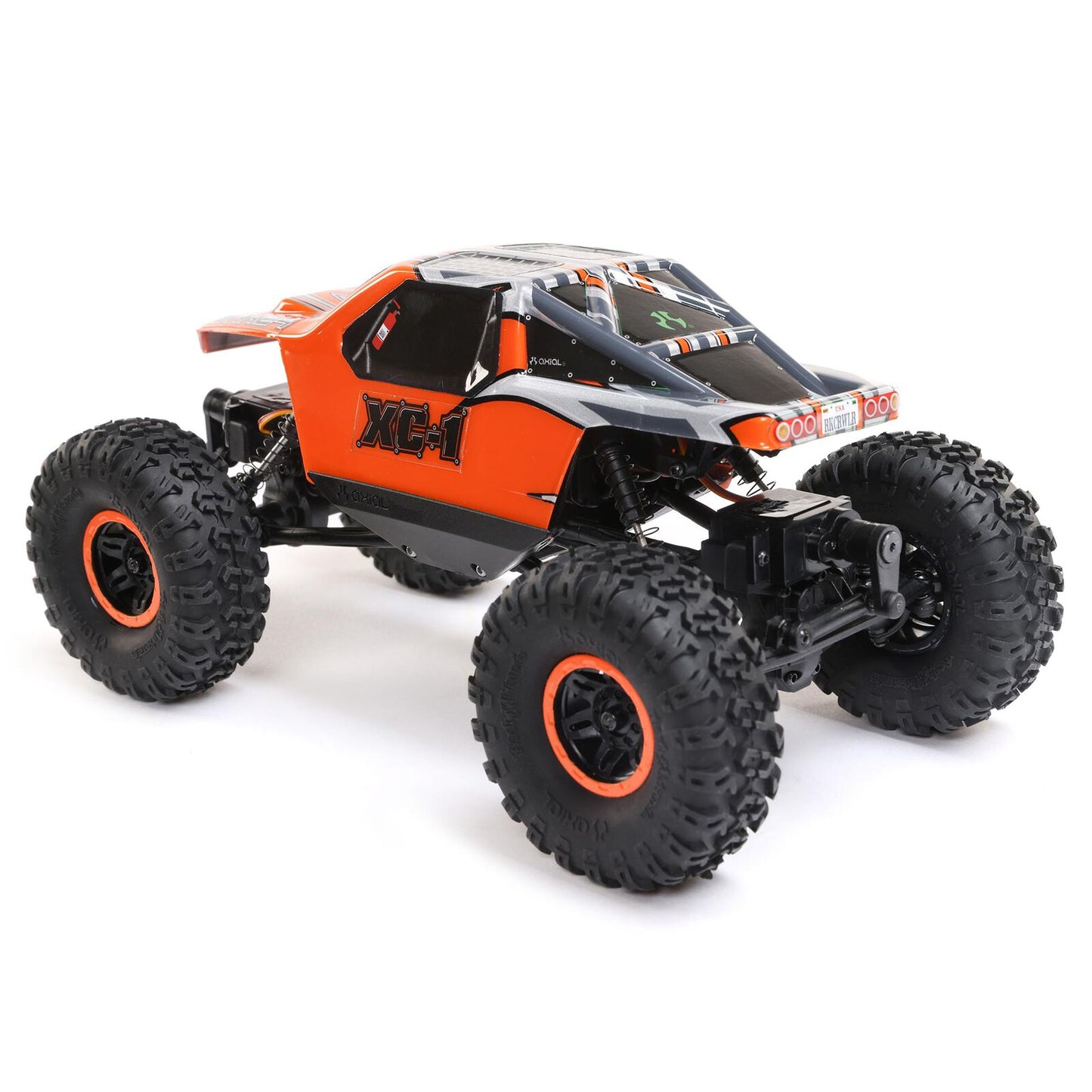 1/24 AX24 XC-1 4WS Crawler Brushed RTR, Orange