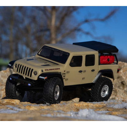 1/24 SCX24 Jeep Gladiator, 4WD, RTR (Includes batttery & charger): Beige