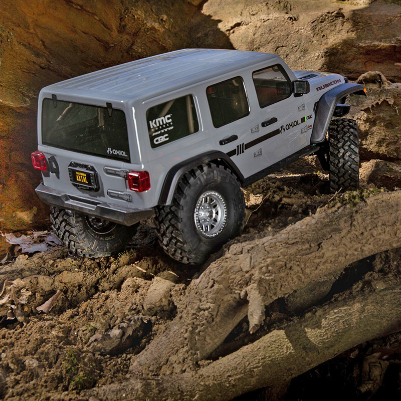 1/10 SCX10 III Jeep Wrangler, 4WD, RTD (Requires battery & charger): Gray