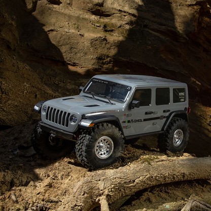 1/10 SCX10 III Jeep Wrangler, 4WD, RTD (Requires battery & charger): Gray