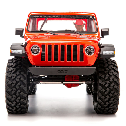 1/10 SCX10 III Jeep Wrangler, 4WD, RTD (Requires battery & charger): Orange