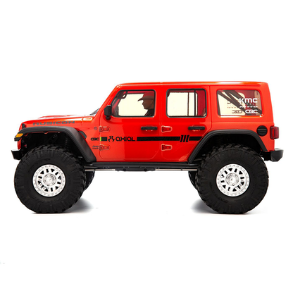 1/10 SCX10 III Jeep Wrangler, 4WD, RTD (Requires battery & charger): Orange