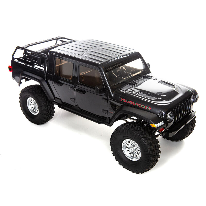 1/10 SCX10 III Jeep JT Gladiator w/Portals RTR (Requires battery & charger): Gray