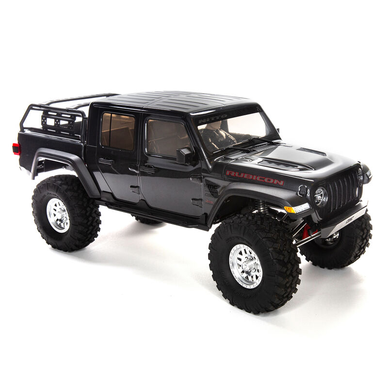 1/10 SCX10 III Jeep JT Gladiator w/Portals RTR (Requires battery & charger): Gray