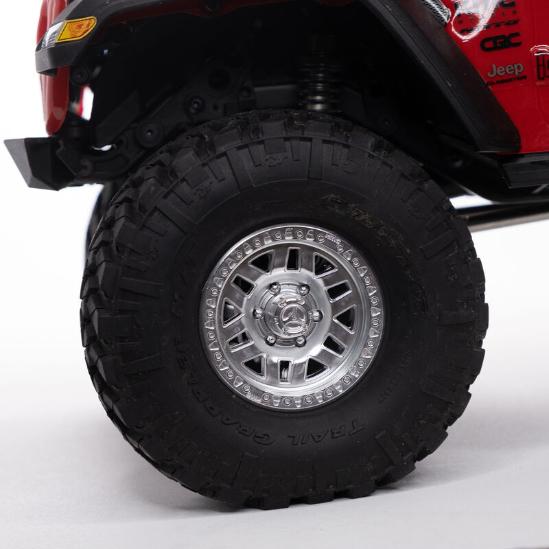 1/10 SCX10 III Jeep JT Gladiator, 4WD, RTD (Requires battery & charger): Red