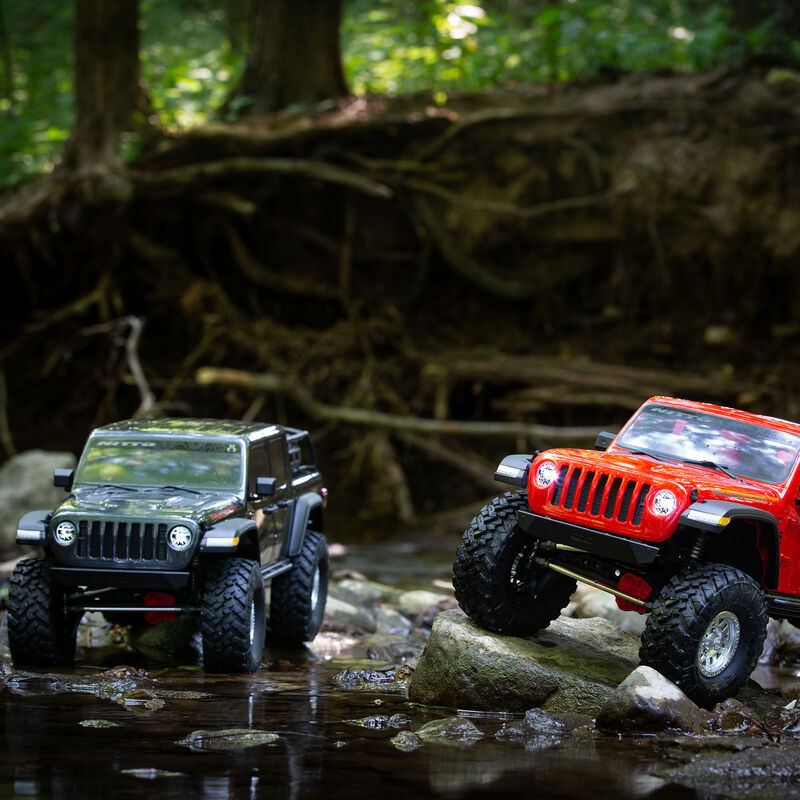 1/10 SCX10 III Jeep JT Gladiator, 4WD, RTD (Requires battery & charger): Red