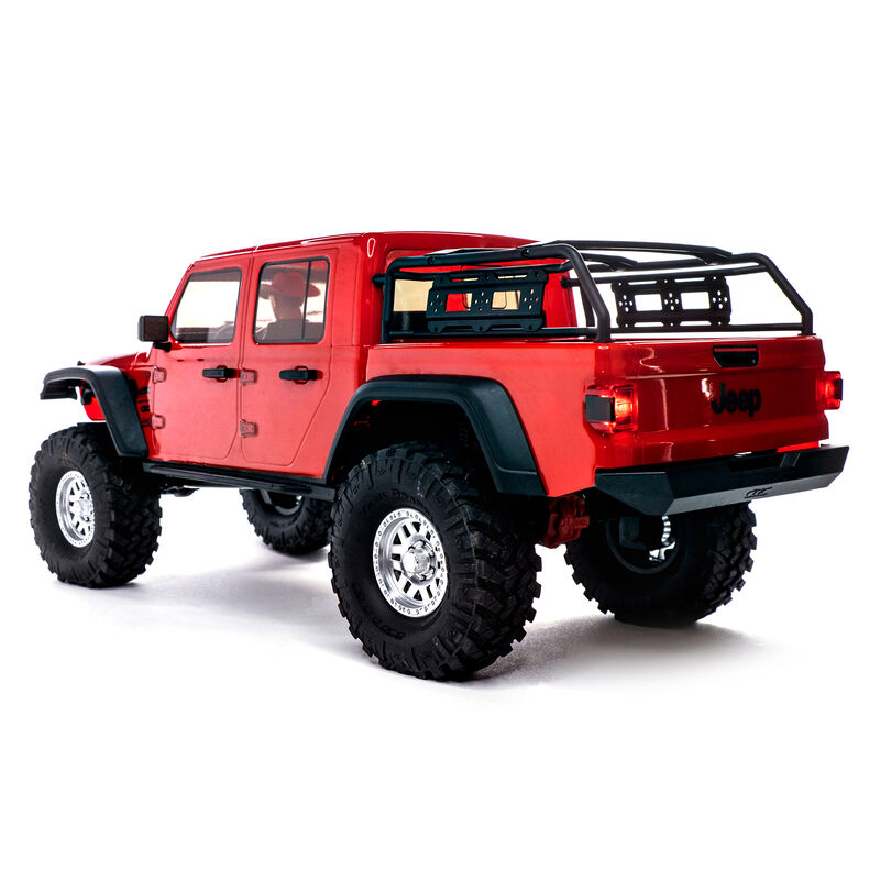 1/10 SCX10 III Jeep JT Gladiator, 4WD, RTD (Requires battery & charger): Red