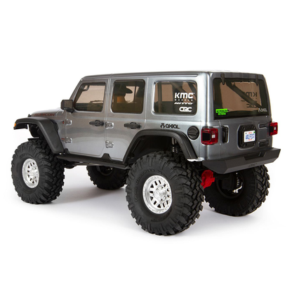 1/10 SCX10 III Jeep Wrangler, 4WD, Unassembled Kit x/Clear Body (Requires electronics, battery & cha