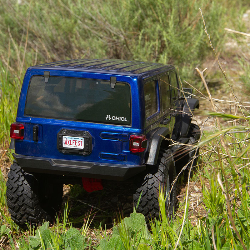 1/10 SCX10 III Jeep Wrangler, 4WD, Unassembled Kit x/Clear Body (Requires electronics, battery & cha