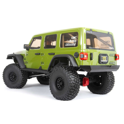 1/6 SCX6 Jeep JLU Wrangler 4WD Crawler RTR: Green