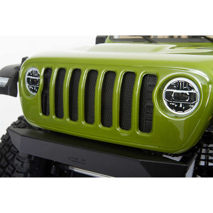 1/6 SCX6 Jeep JLU Wrangler 4WD Crawler RTR: Green