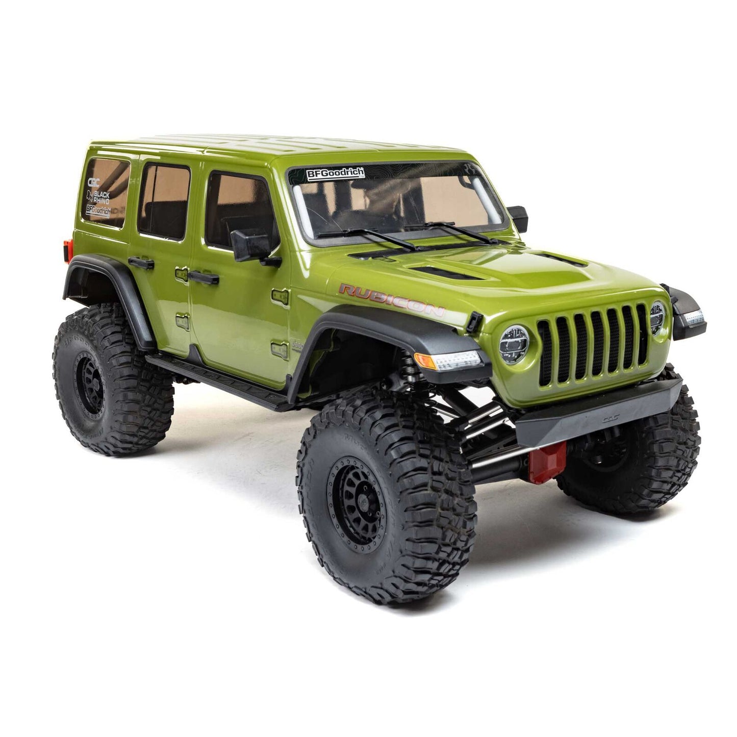 1/6 SCX6 Jeep JLU Wrangler 4WD Crawler RTR: Green