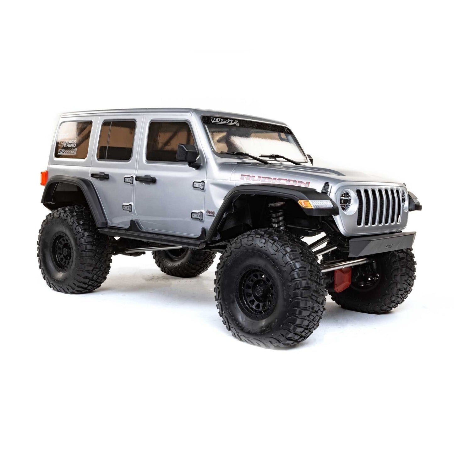 1/6 SCX6 Jeep JLU Wrangler 4WD RTR: Silver