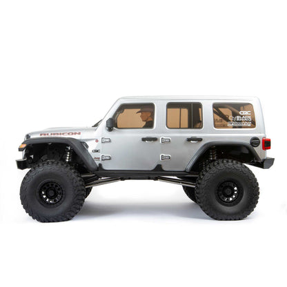 1/6 SCX6 Jeep JLU Wrangler 4WD RTR: Silver