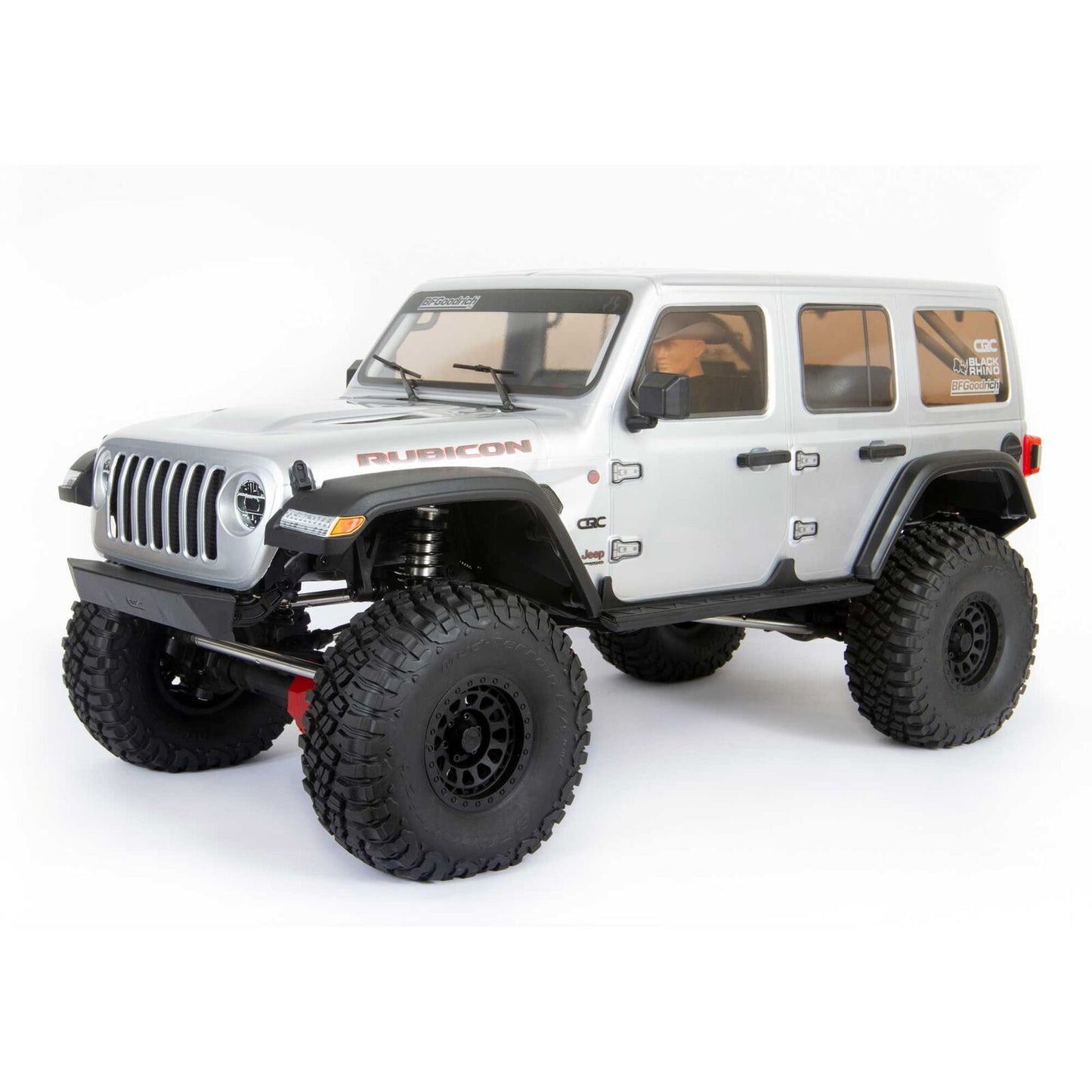 1/6 SCX6 Jeep JLU Wrangler 4WD RTR: Silver