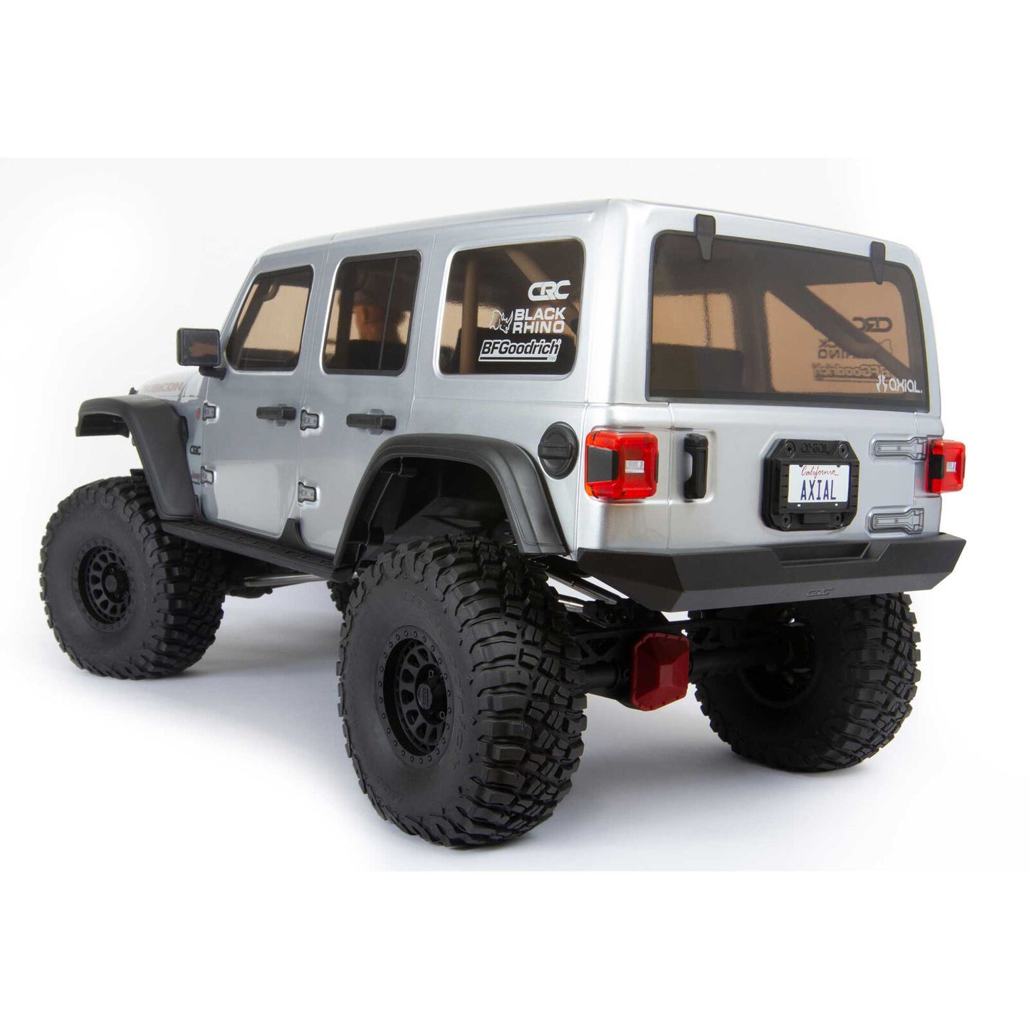 1/6 SCX6 Jeep JLU Wrangler 4WD RTR: Silver