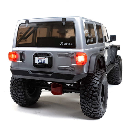 1/6 SCX6 Jeep JLU Wrangler 4WD RTR: Silver