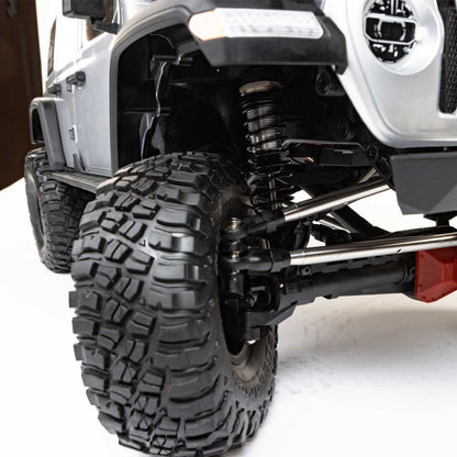 1/6 SCX6 Jeep JLU Wrangler 4WD RTR: Silver