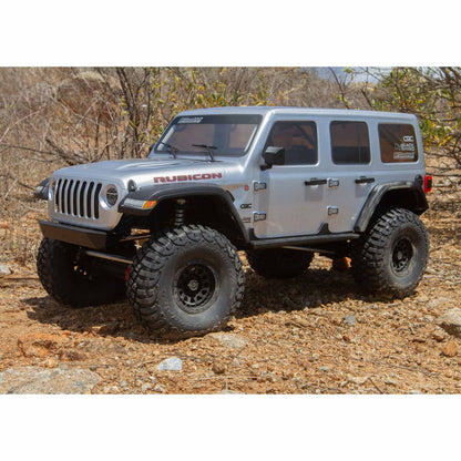 1/6 SCX6 Jeep JLU Wrangler 4WD RTR: Silver