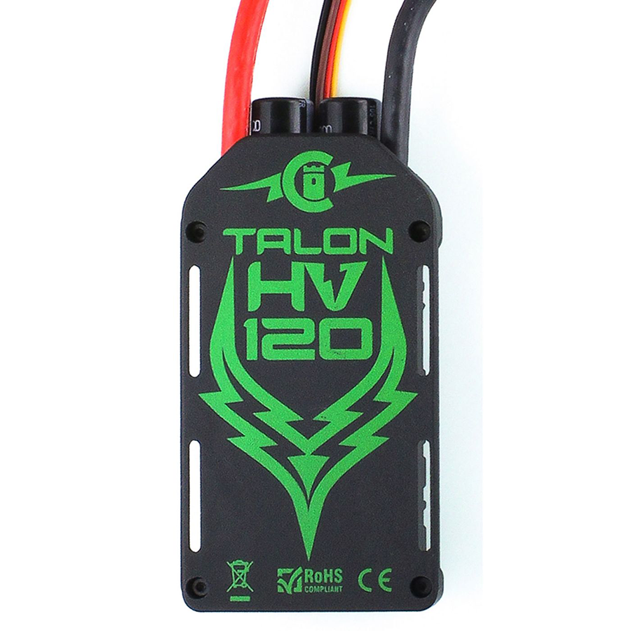 120 Amp<br>Talon 120HV ESC, 12S Max Heavy Duty BEC