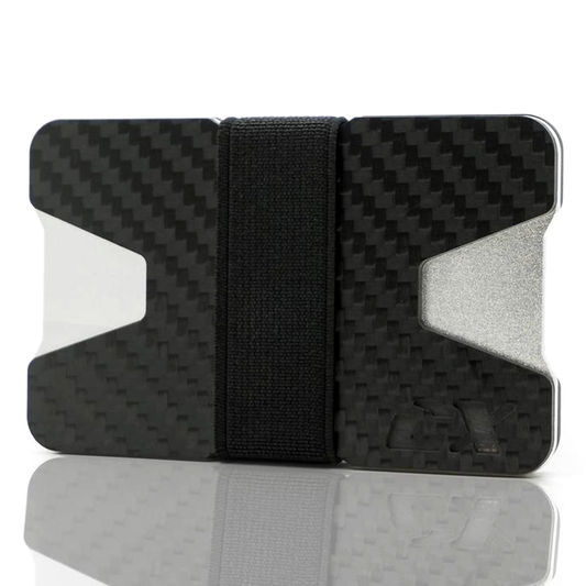 CX Wallets Carbon / Silver