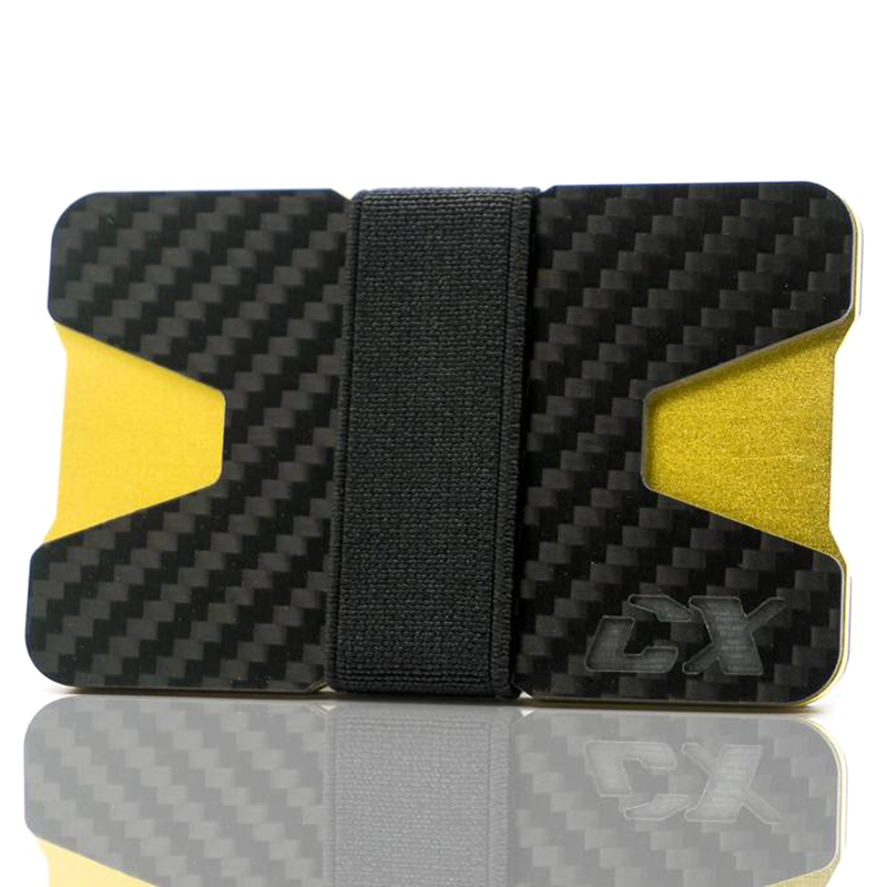 CX Wallets Carbon / Gold