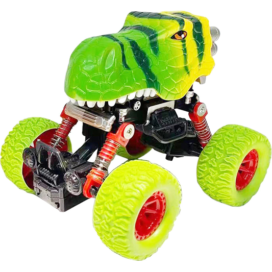 Crazy Truck  - Pull Back Dinosaur Truck - Jurassic