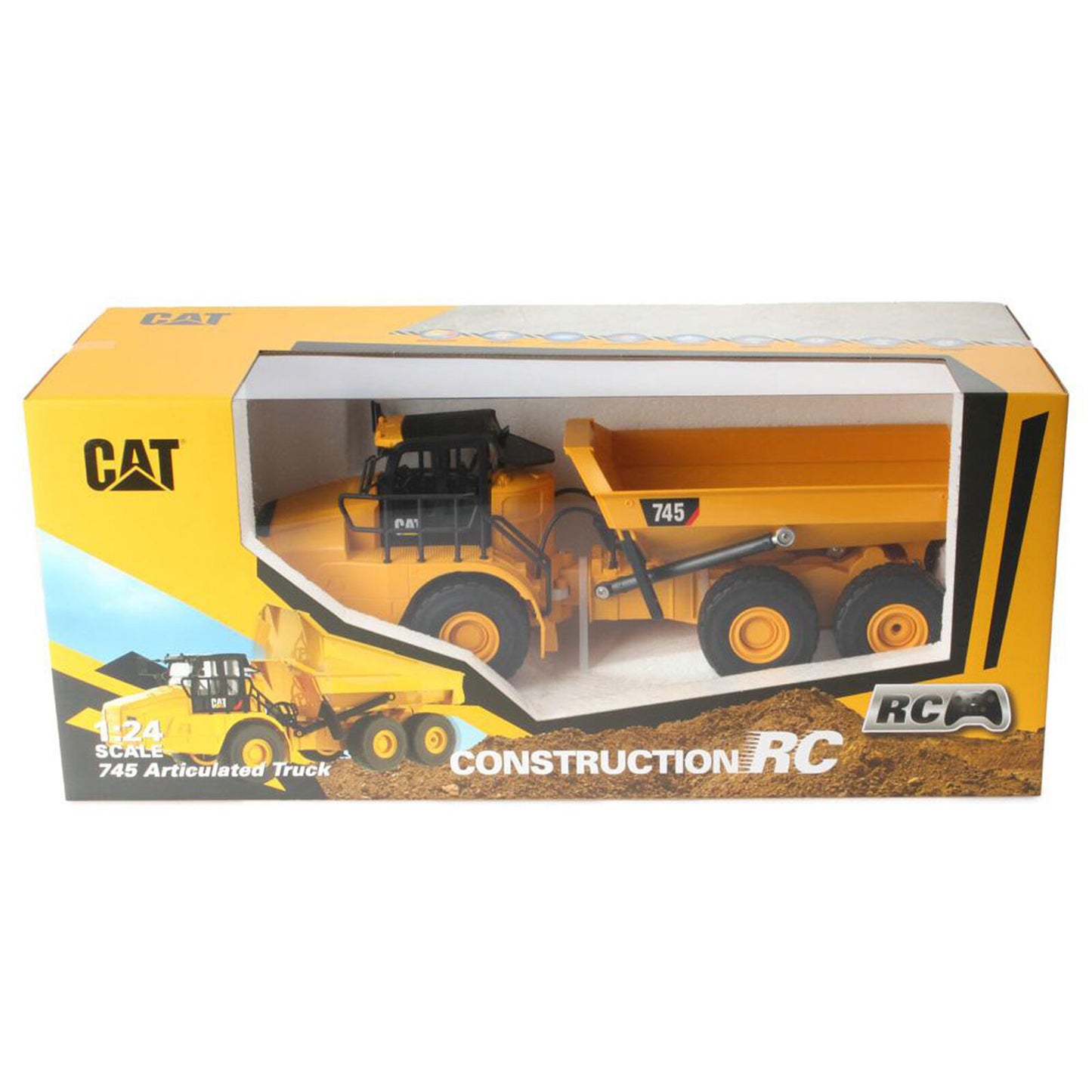 1:24 Caterpillar 745 Articulated Truck (includes batteries)