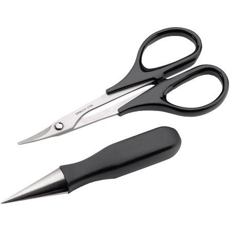 Body Reamer & Scissor (Curved) Set