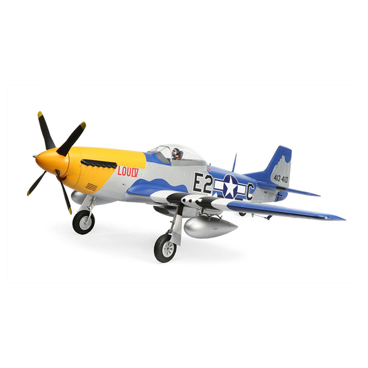 P-51D Mustang 1.5m Smart BNF Basic w/AS3X & SAFE Select