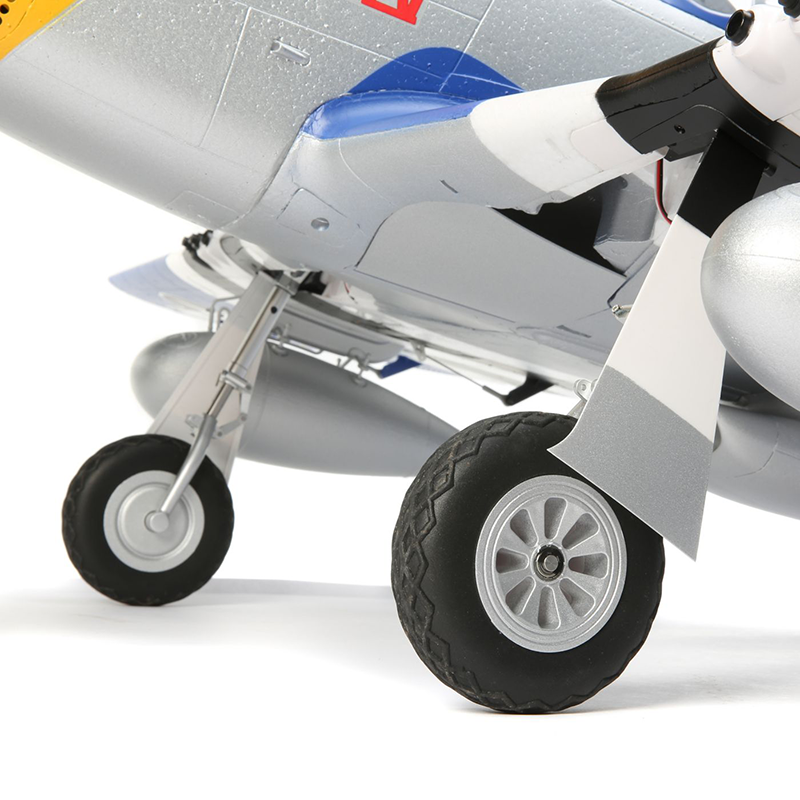 P-51D Mustang 1.5m Smart BNF Basic w/AS3X & SAFE Select