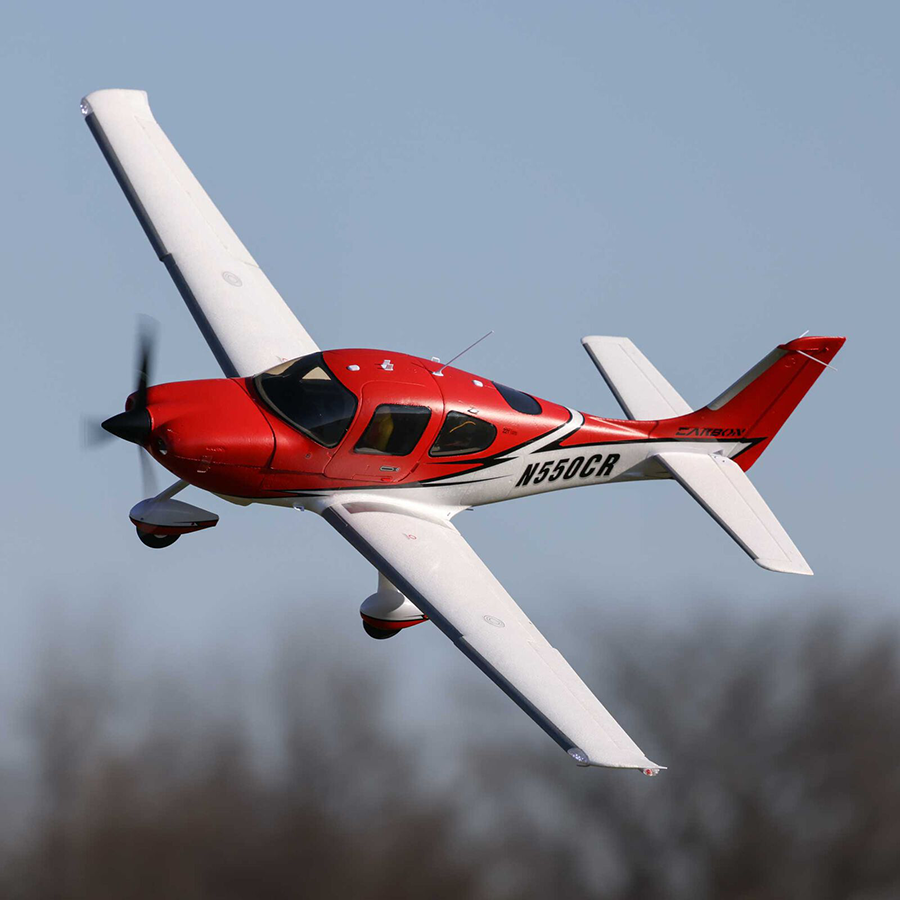 Cirrus SR22T 1.5m BNF Basic w/Smart, AS3X, SAFE Select