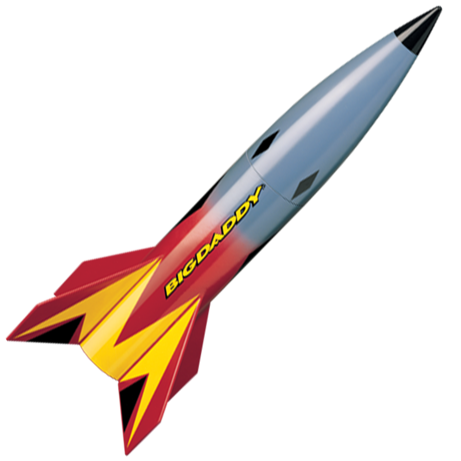 Big Daddy Model Rocket Kit, Skill Level 2