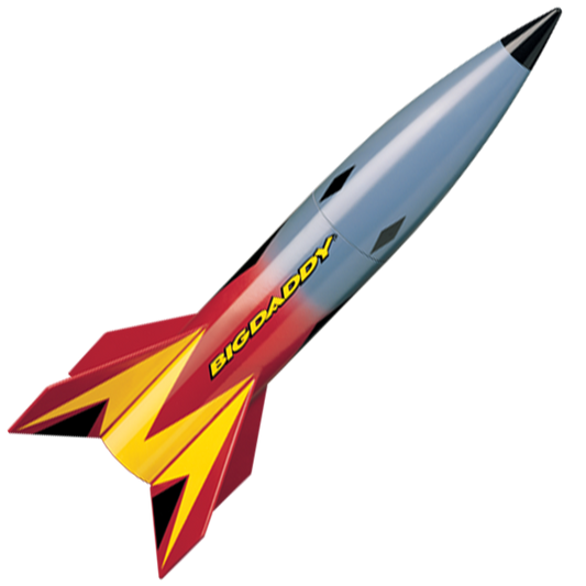 Big Daddy Model Rocket Kit, Skill Level 2