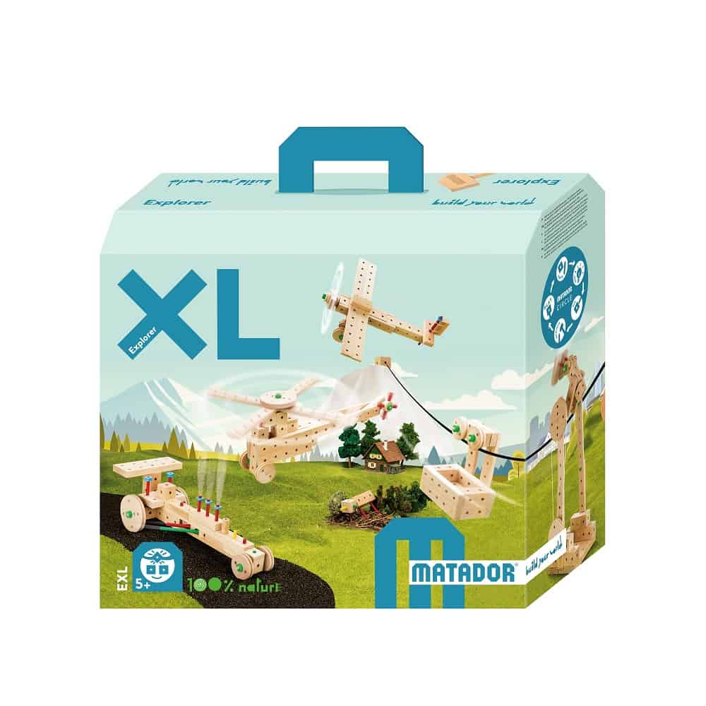 Explorer EXL Wooden Construction Kit