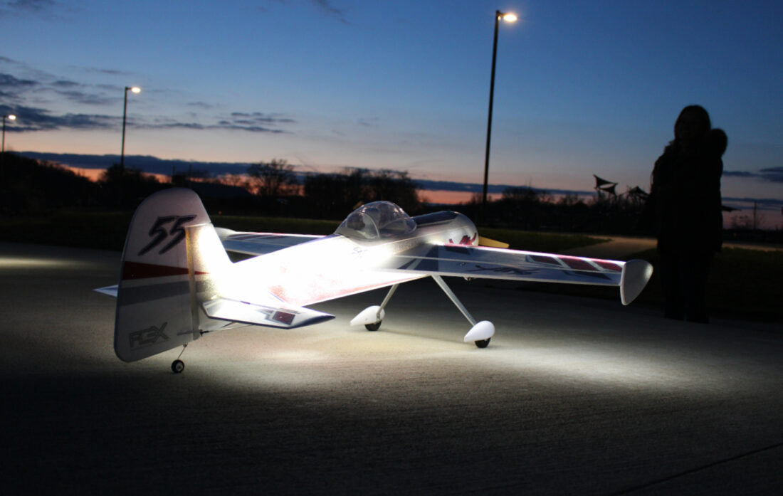 QQ YAK 55 10E Super PNP, Red, Night