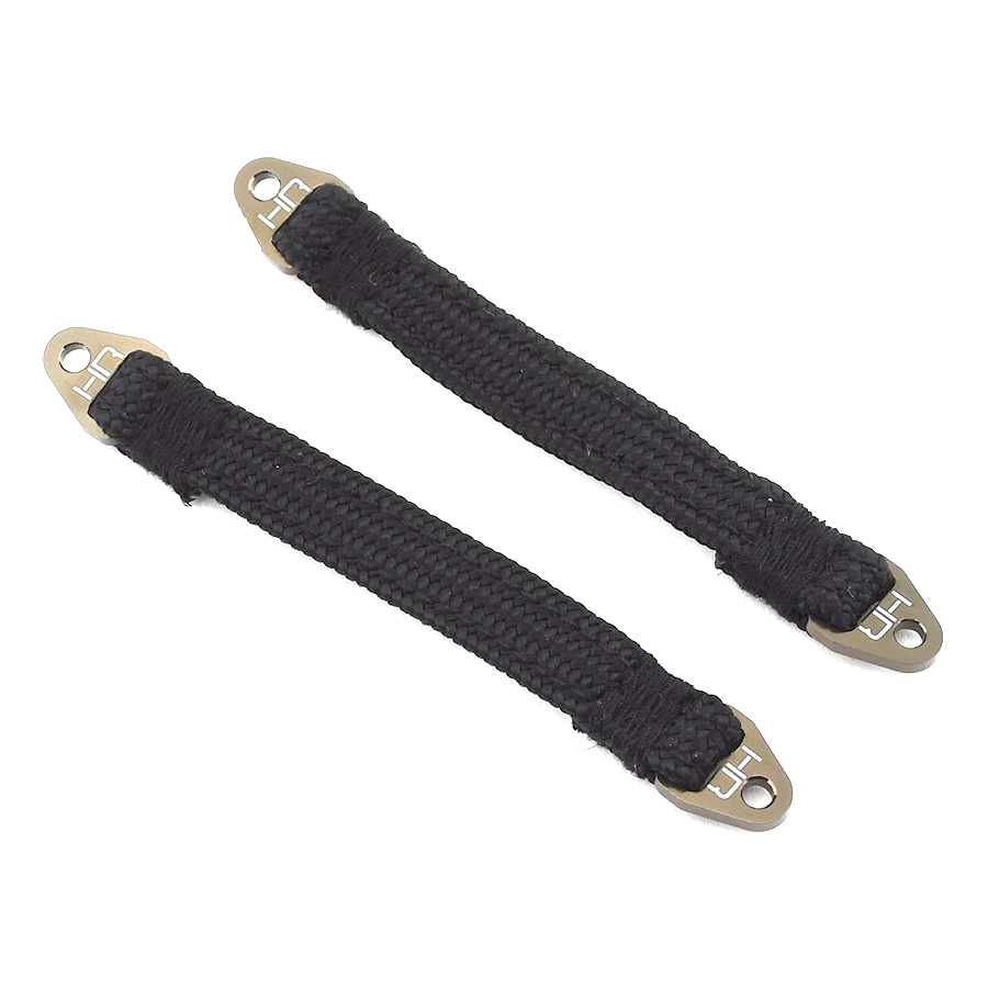 Suspension Travel Limit Straps 90mm (Gunmetal)(2)