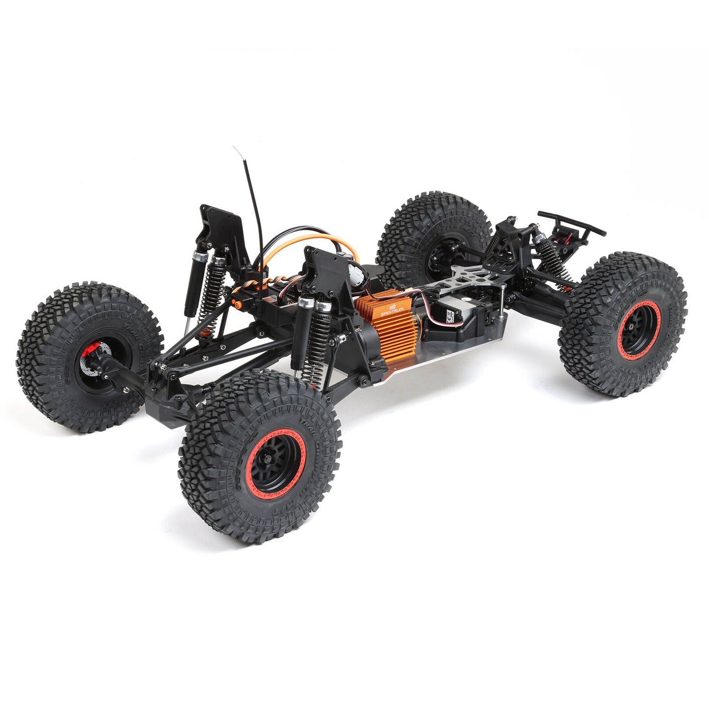 1/10 Hammer Rey U4 4WD Rock Racer Brushless RTR w/Smart & AVC, Red/Black