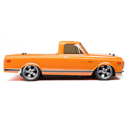 1/10 72 Chevy C10 Pickup V100, AWD, RTR (Needs Battery & Charger): Orange